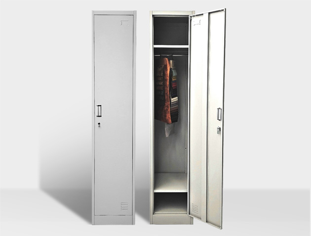 1 compartment steel locker